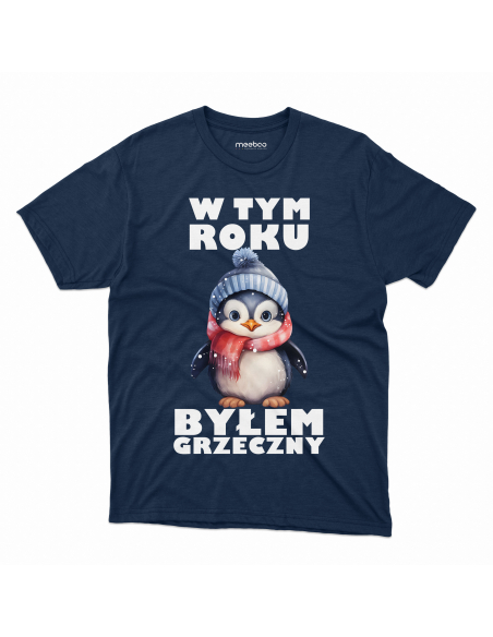 KOSZULKA DZIECIĘCA W tym roku byłem grzeczny