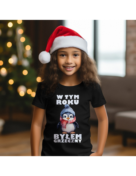 KOSZULKA DZIECIĘCA W tym roku byłem grzeczny