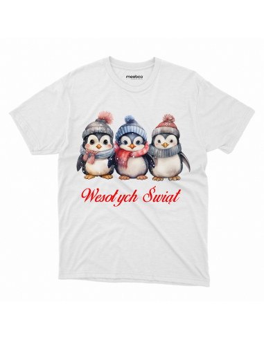KOSZULKA DZIECIĘCA Pingwiny wesołych...
