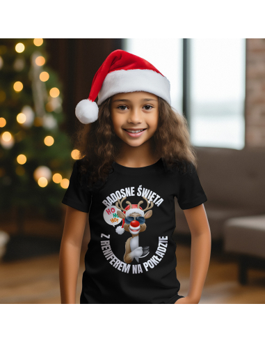 KOSZULKA DZIECIĘCA Radosne święta...