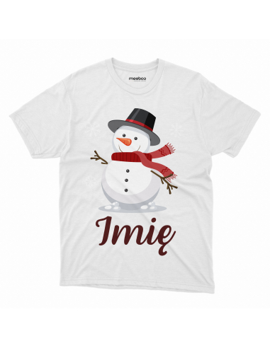 KOSZULKA DZIECIĘCA Bałwanek + Twoje imię