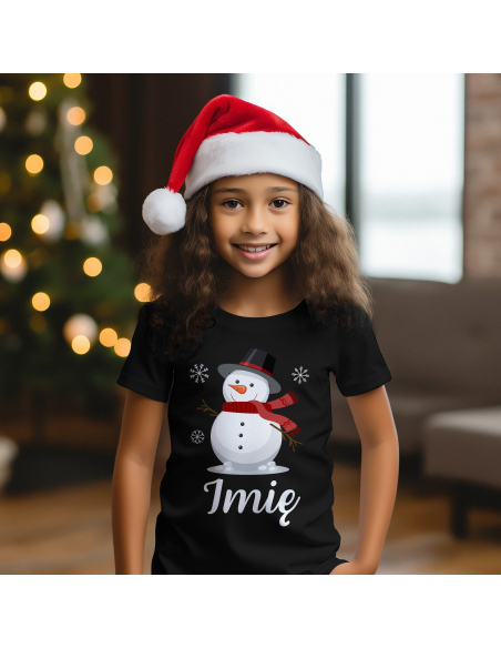 KOSZULKA DZIECIĘCA Bałwanek + Twoje imię