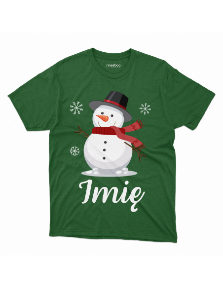 KOSZULKA DZIECIĘCA Bałwanek + Twoje imię