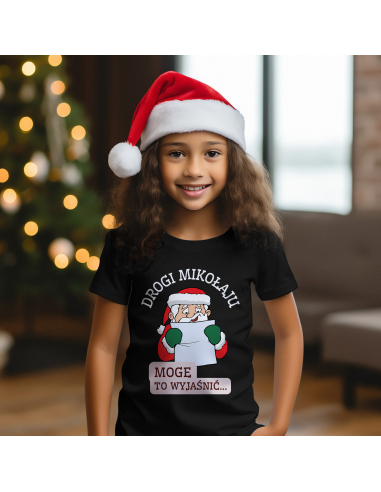 KOSZULKA DZIECIĘCA Drogi mikołaju,...