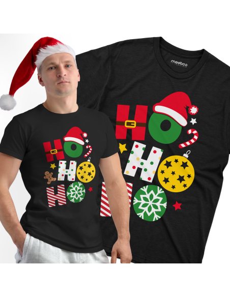 KOSZULKA MĘSKA Świąteczna Ho ho ho