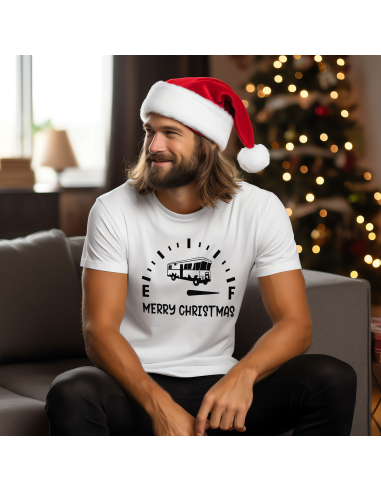 KOSZULKA MĘSKA Merry Christmas paliwo