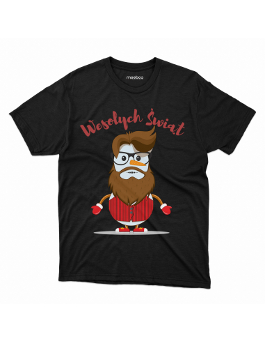 KOSZULKA MĘSKA Wesołych świąt bałwan...