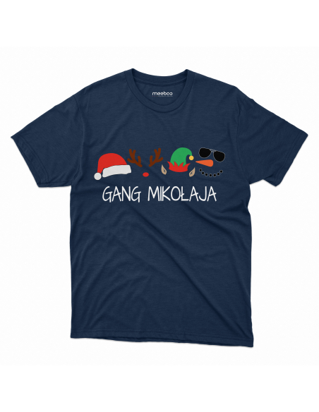 KOSZULKA MĘSKA Gang mikołaja