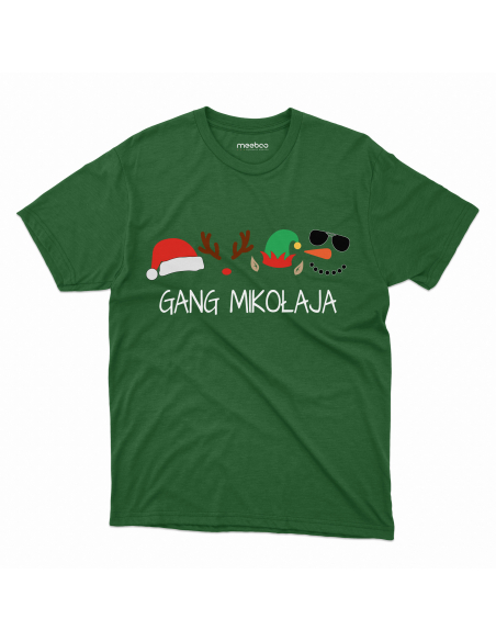 KOSZULKA MĘSKA Gang mikołaja