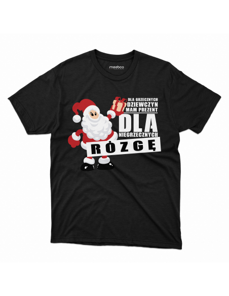 KOSZULKA MĘSKA Dla niegrzecznych dziewczyn rózga