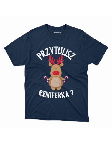 KOSZULKA MĘSKA Przytulisz reniferka