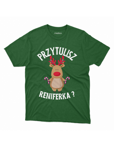 KOSZULKA MĘSKA Przytulisz reniferka