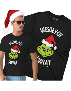 KOSZULKA MĘSKA Grinch -...
