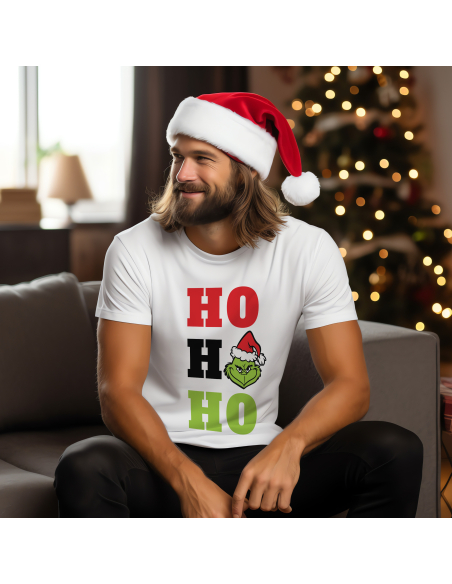 KOSZULKA MĘSKA Grinch Ho ho ho