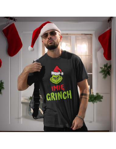 KOSZULKA MĘSKA Grinch + Twoje imię