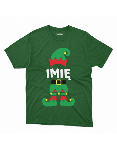 KOSZULKA MĘSKA Elf + Twoje imię