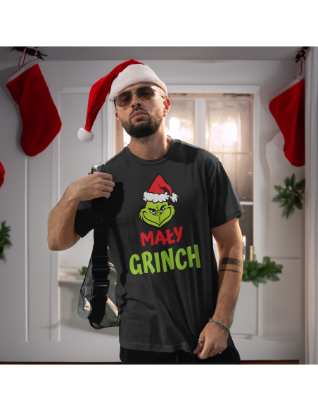 KOSZULKA MĘSKA Mały Grinch