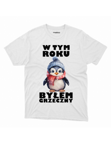 KOSZULKA MĘSKA W tym roku byłem grzeczny