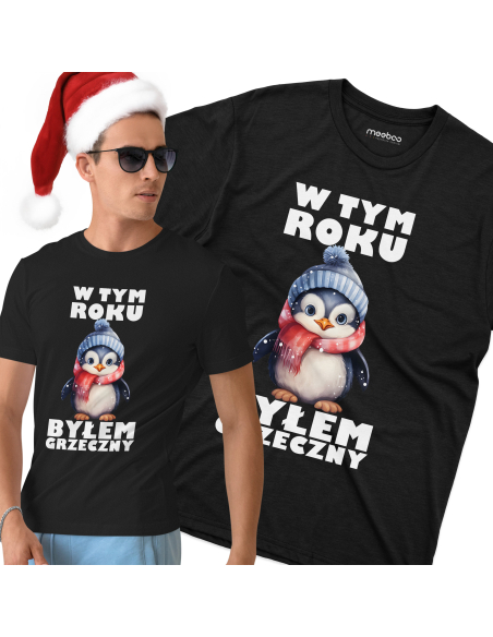 KOSZULKA MĘSKA W tym roku byłem grzeczny