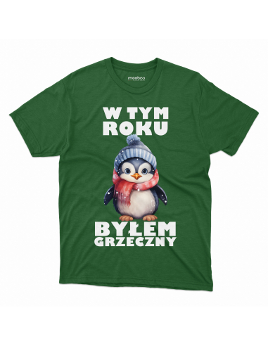 KOSZULKA MĘSKA W tym roku byłem grzeczny