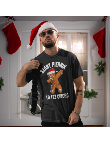 KOSZULKA MĘSKA Stary piernik to też ciastek