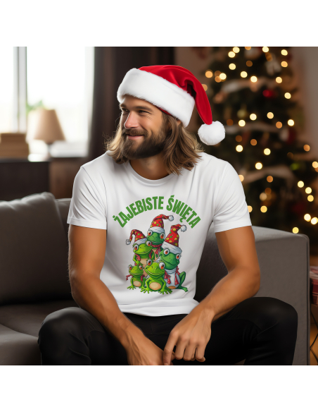 KOSZULKA MĘSKA Żajebiste święta