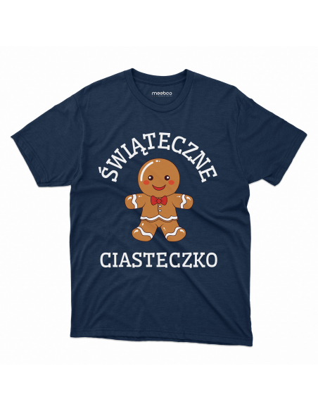 KOSZULKA MĘSKA Świąteczne ciasteczko mucha