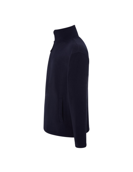 Gruby POLAR 300 Z wyhaftowanym napisem Ochrona - Granatowy