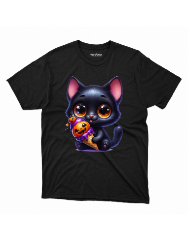 Koszulka DZIECIĘCA Halloween kot z...