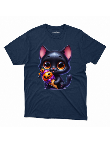 Koszulka DZIECIĘCA Halloween kot z...