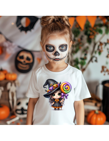 Koszulka DZIECIĘCA Halloween wiedźma...