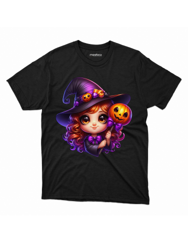 Koszulka DZIECIĘCA Halloween wiedźma...