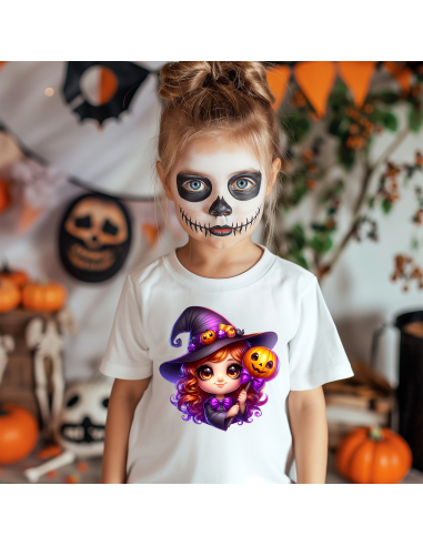 Koszulka DZIECIĘCA Halloween wiedźma...