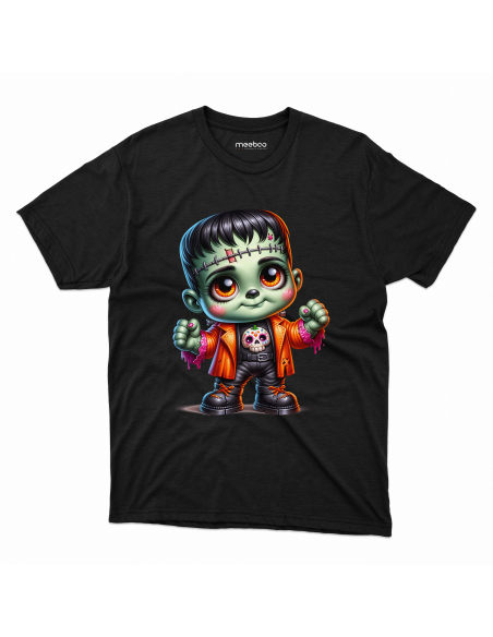 Koszulka DZIECIĘCA Halloween Frankenstein