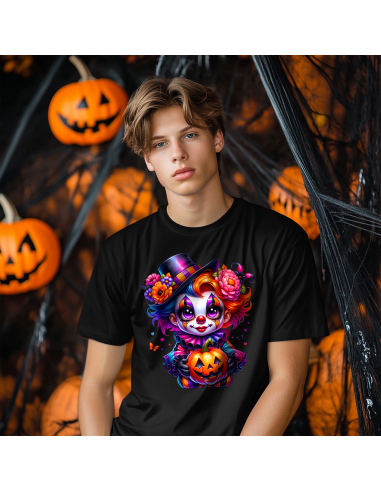 Koszulka DZIECIĘCA Halloween klaun z...