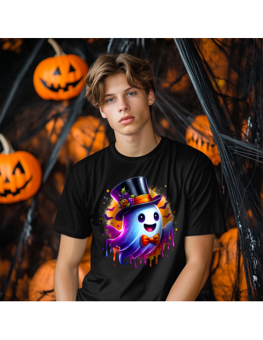 Koszulka DZIECIĘCA Halloween duszek w...