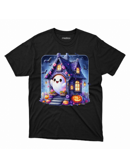 Koszulka DZIECIĘCA Halloween duszek w domu