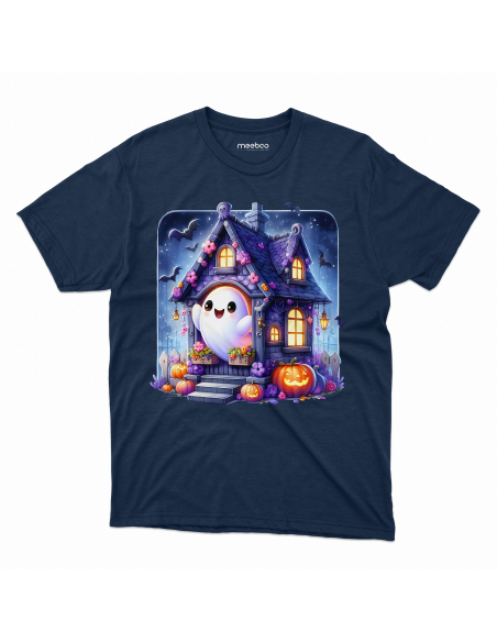 Koszulka DZIECIĘCA Halloween duszek w domu