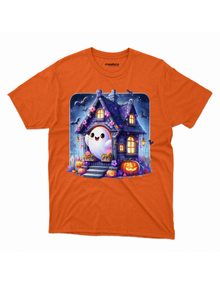 Koszulka DZIECIĘCA Halloween duszek w domu