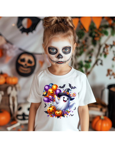 Koszulka DZIECIĘCA Halloween duszek z...