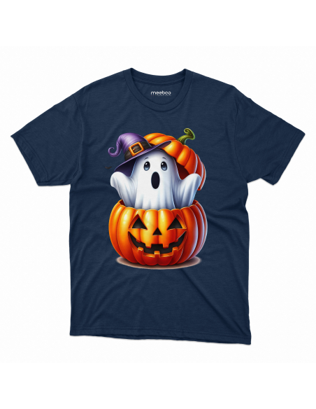 Koszulka DZIECIĘCA Halloween duszek w dyni