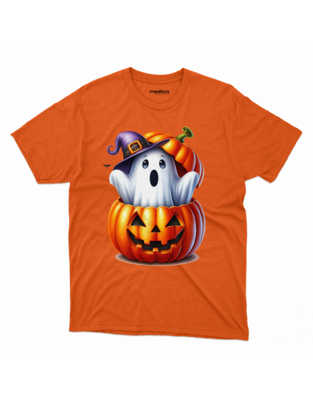 Koszulka DZIECIĘCA Halloween duszek w dyni