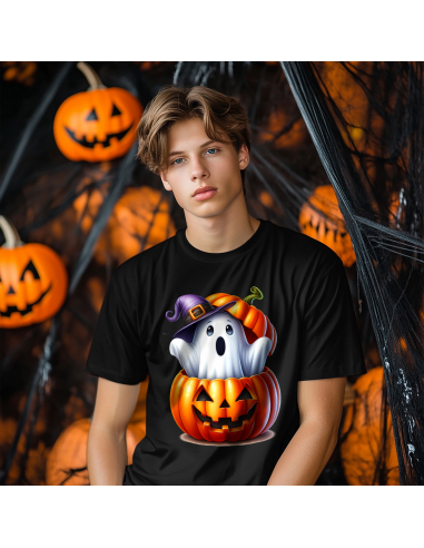 Koszulka DZIECIĘCA Halloween duszek w...