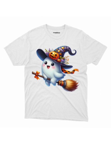 Koszulka DZIECIĘCA Halloween duszek czarownica