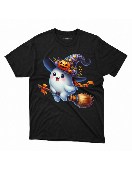 Koszulka DZIECIĘCA Halloween duszek czarownica