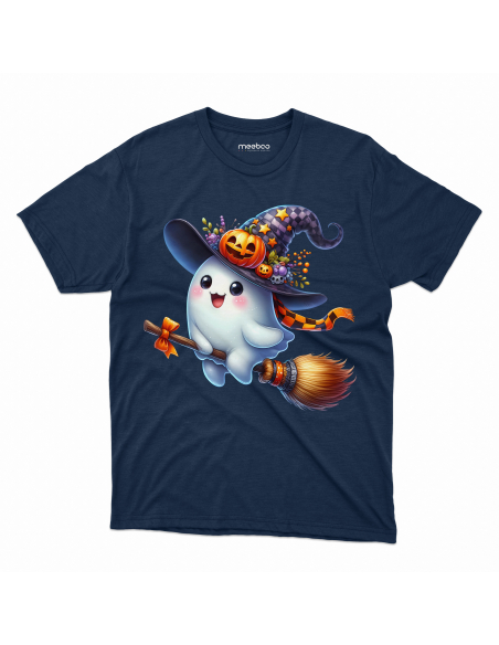 Koszulka DZIECIĘCA Halloween duszek czarownica