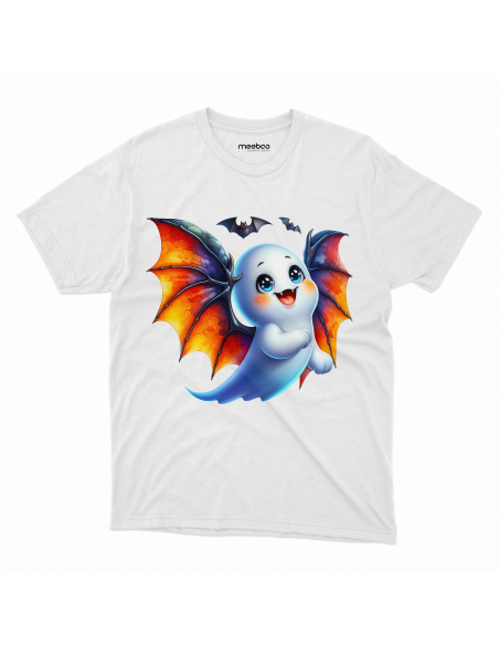 Koszulka DZIECIĘCA Halloween duszek nietoperz