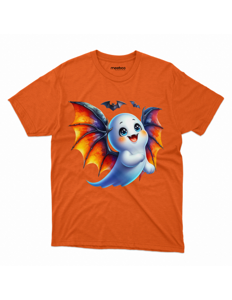 Koszulka DZIECIĘCA Halloween duszek nietoperz