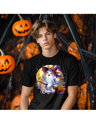 Koszulka DZIECIĘCA Halloween duszek z...