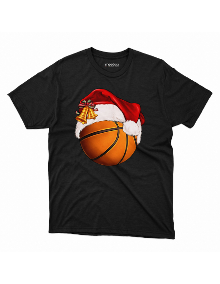 KOSZULKA MĘSKA Świąteczna piłka do koszykówki